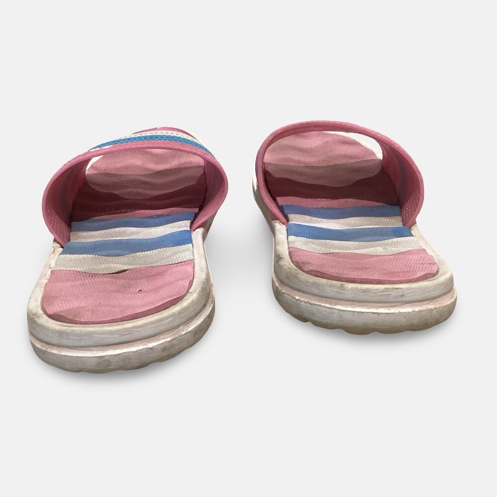 Colorful Stripes Sport Slides - Picture 4 of 7